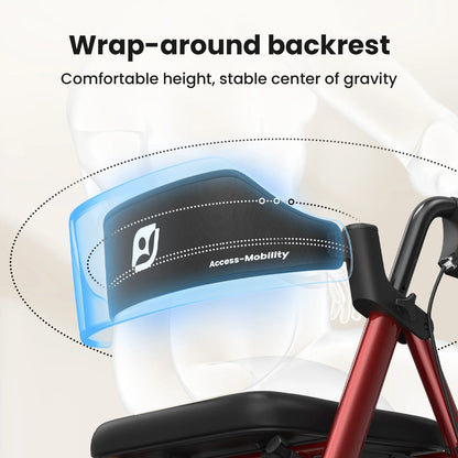 Foldable Walker With Seat